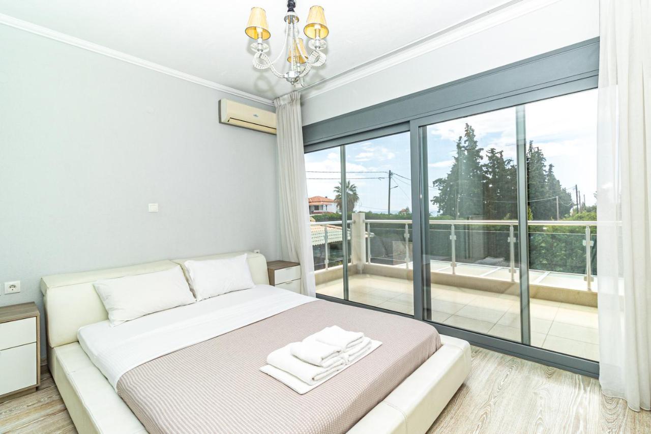 Nefeli & Dina Villas By Diomedes Group Nea Moudhania Exteriör bild